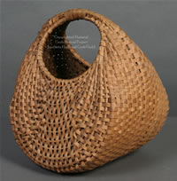 Basket made from white oak